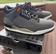 Air Jordan 3 Retro Fear Pack 2023 Size 10 CT8532-080 2