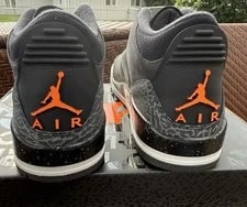 Air Jordan 3 Retro Fear Pack 2023 Size 10 CT8532-080 3