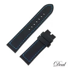 Panerai Leather Strap 24mm Black Buckle 3