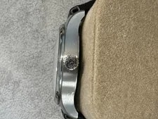 IWC Mark XX Blue Dial With Black Leather Band, 2024. 4