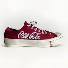 Converse — Converse Chuck 70 X Coca-Cola X Kith 9 (W Sz 11) Low Raw-edge — Sneaker — resale