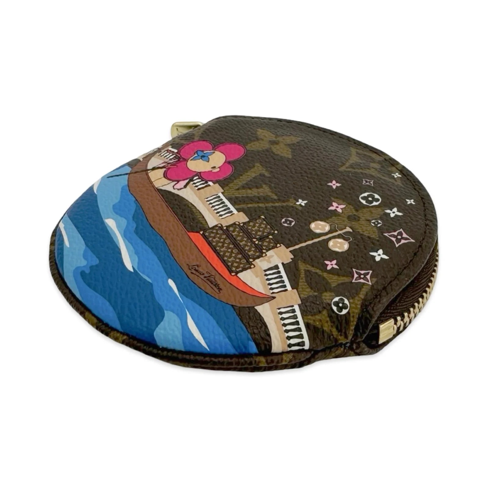 Louis Vuitton Vivienne Zip Circle Coin Pouch 4