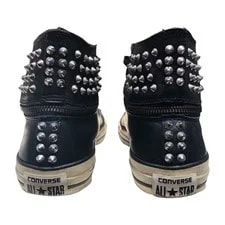 Converse X John Varvatos 8.5 Punk Studded Hi Top Chuck Taylor 3