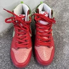 Nike SB Dunk High Strawberry Cough US SZ 9 No Box CW7093-600 4