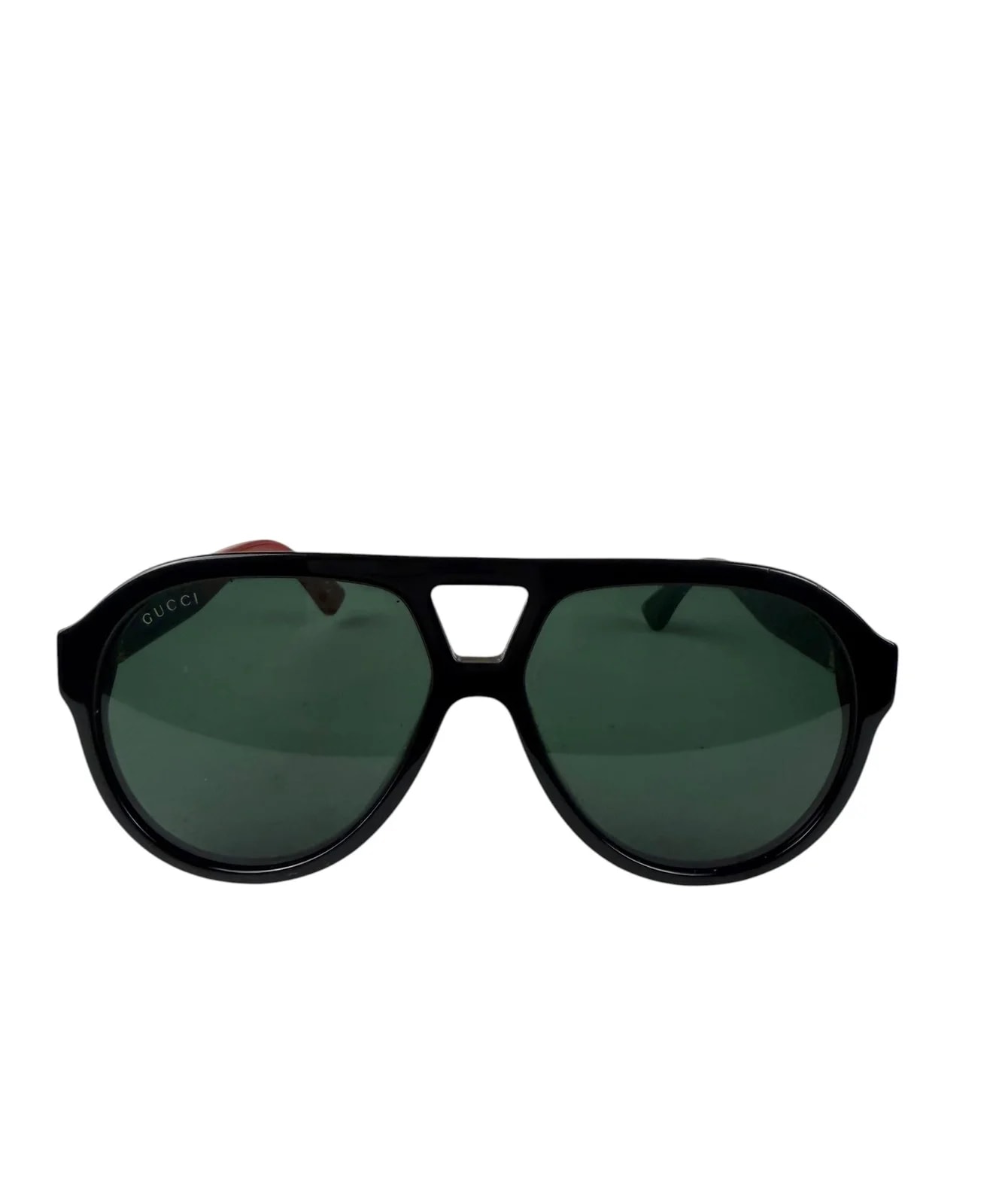 Gucci — Gucci GG0159S Block Acetate Aviator Sunglasses — Accessory — resale