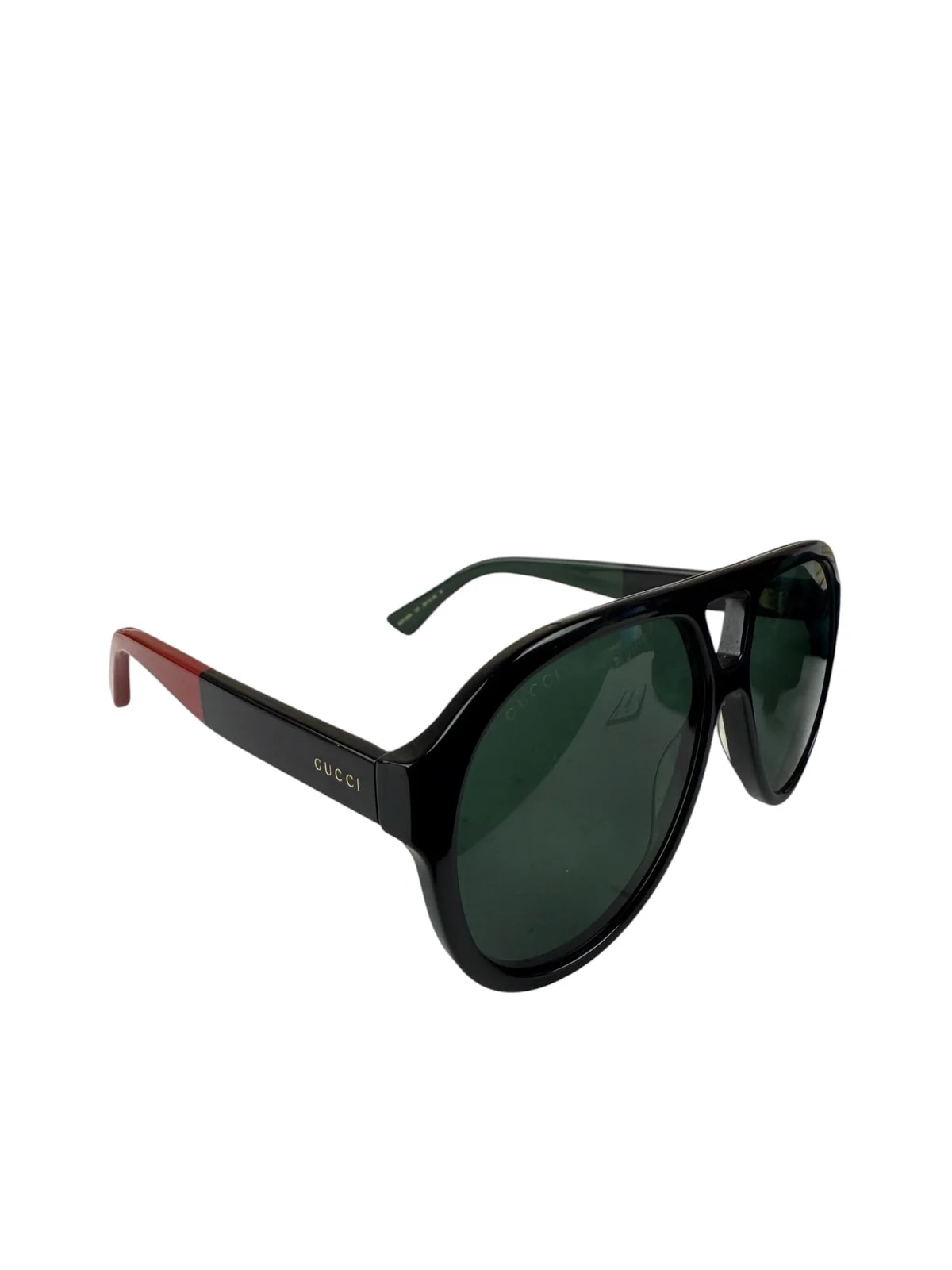 Gucci GG0159S Block Acetate Aviator Sunglasses 2