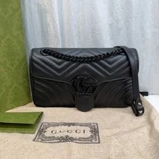 Gucci GG Marmont Matelassé Chain 443497 139386559 2