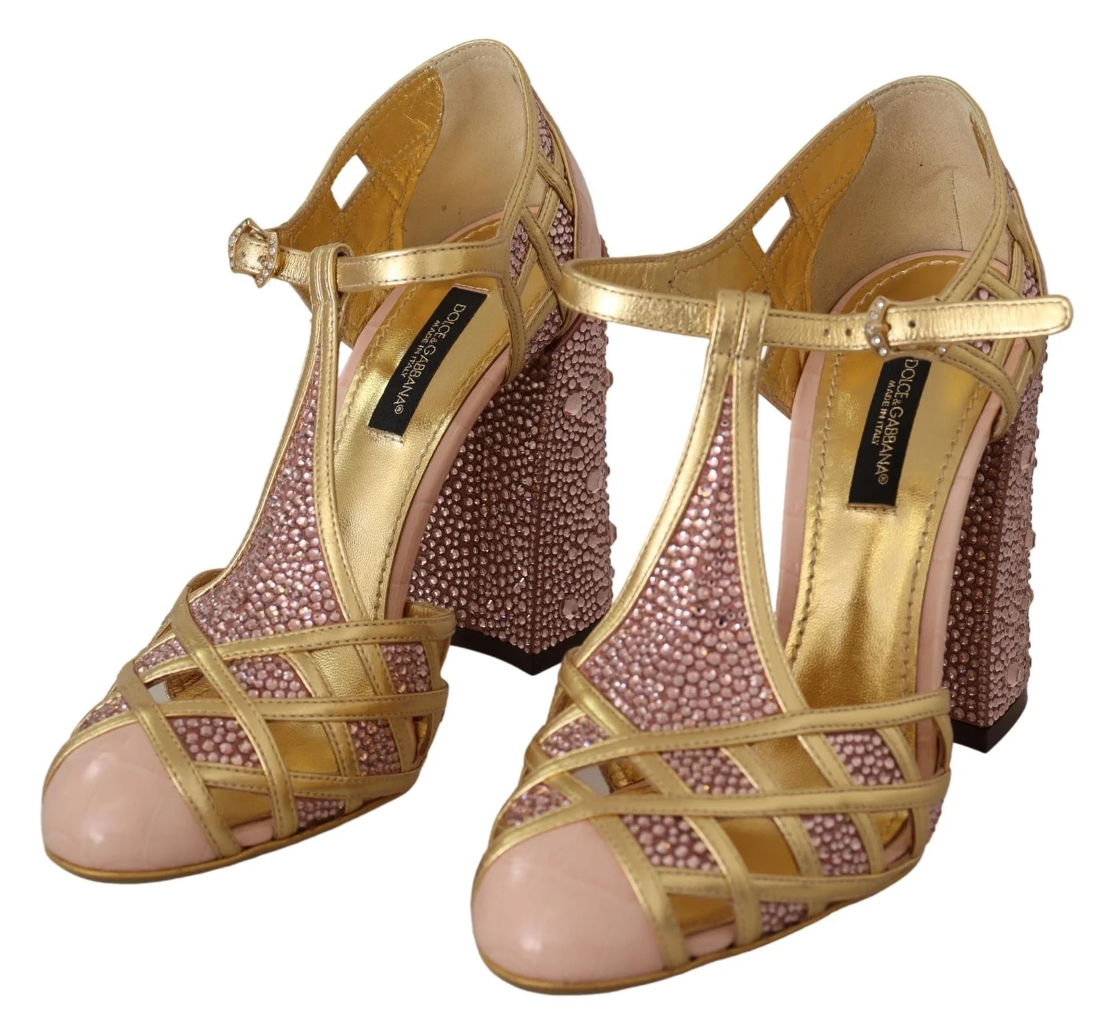 Dolce & Gabbana — Dolce & Gabbana T-strap — Designer Shoe — resale