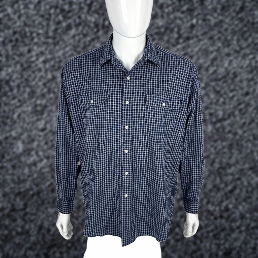 Polo Ralph Lauren — Polo Ralph Lauren Large Shirt Whitfield Check Pockets Cotton — streetwear — resale