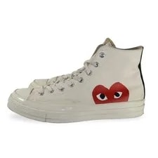 Converse Chuck 70 High X Comme des Garçons Play 'Milk' 10 12 2