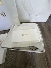 Dior Saddle Medium White Gold W/ Box, , Receipt 3