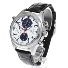 IWC Schaffhausen — IWC Schaffhausen Pilot Double Chronograph 2008 DFB Cup Limited — Watch — resale