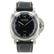 Panerai — Panerai Luminor Black Dial Stainless Steel 47mm Manual Wind PAM00127 — Watch — resale