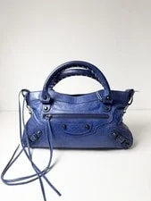 Balenciaga — Balenciaga Motorcycle Classic City Small Distressed France — Handbag — resale