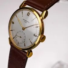 Patek Philippe Calatrava Ref. 1578 Exclamation Point Yellow Gold 35mm Clean 4