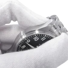 IWC Pilot's Mark Xviii 40mm Stainless Steel Black Dial IW327015 4