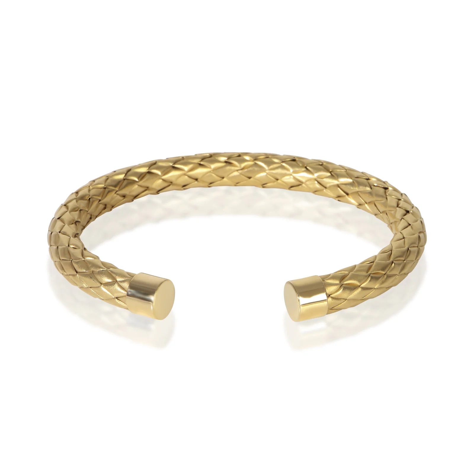 Roberto Coin — Roberto Coin Yellow Gold Woven Cuff 18k — Jewelry — resale