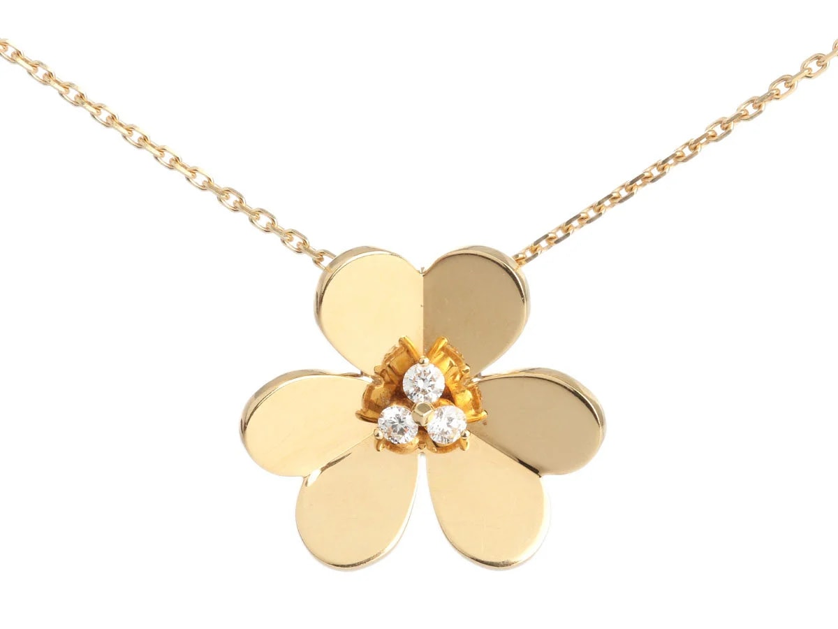 Van Cleef & Arpels — Van Cleef & Arpels Very Large 18K Yellow Gold Frivole /Clip — Jewelry — resale
