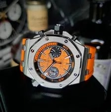 Audemars Piguet Royal Oak Offshore 42mm Orange Diver Chrono 26703ST.OO.A070CA.01 3