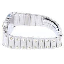 Cartier Santos GalbeeLM W20011C4 Date YG Bezel Quartz Watch_966767 3