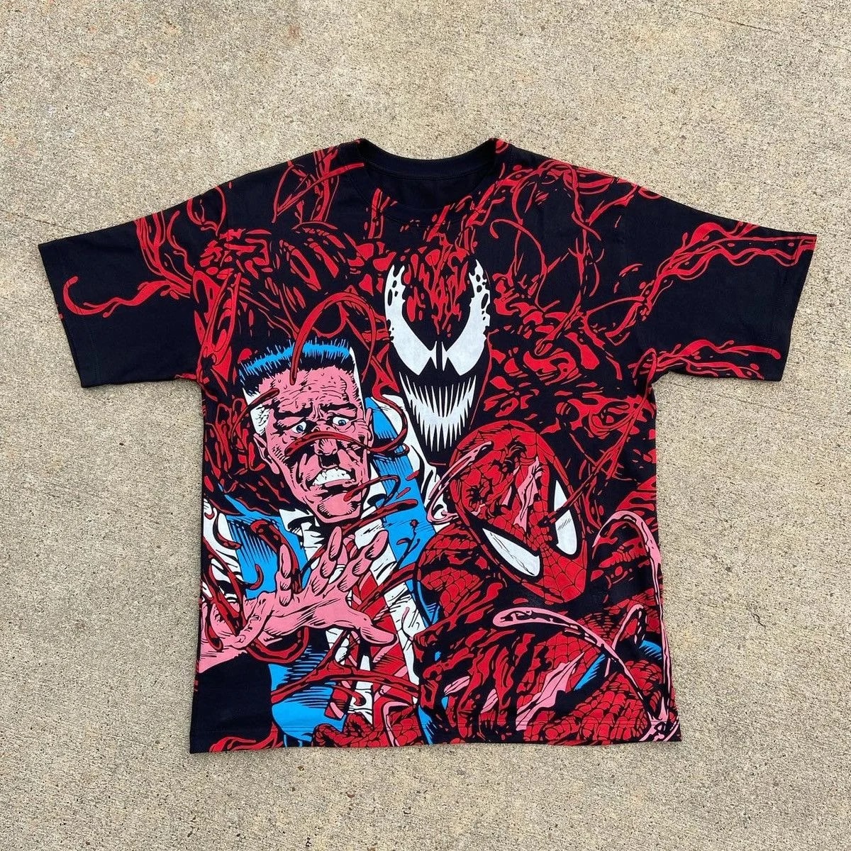Curse Mayhem Tee T-shirt XXL Venom Carnage Jamison — streetwear — resale