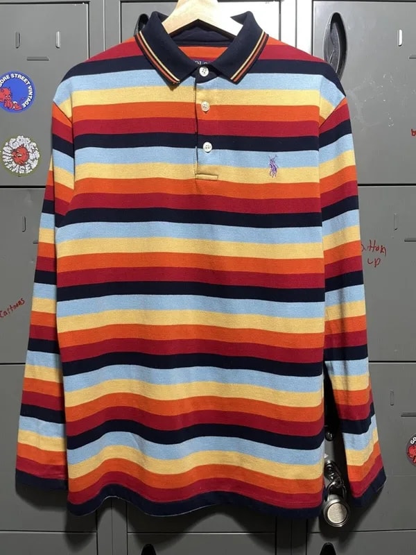 Polo Ralph Lauren — Polo Ralph Lauren Long Sleeve Pony Striped Shirt Super Soft — streetwear — resale