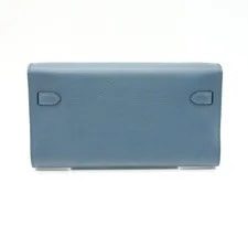 Authentic Hermes Kelly To Go Wallet Evercolor GHW de Prusse Stamp W(2024) 3