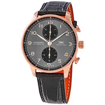Portugieser Chronograph Automatic Grey Dial IW371610 2