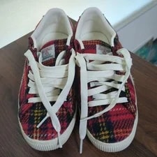 7.0US Vhtf Puma X Harris Plaid Pattern Sport Model Limited Editio 2