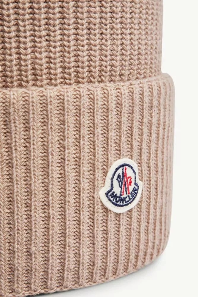 Moncler K20933b00032m1241 Ribbed -Blend Beanie — Beanies 2