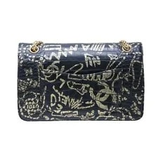 Chanel 2.55 W Flap W Chain Model 28 Coco Mark 19FW Graffiti Crocodi 2