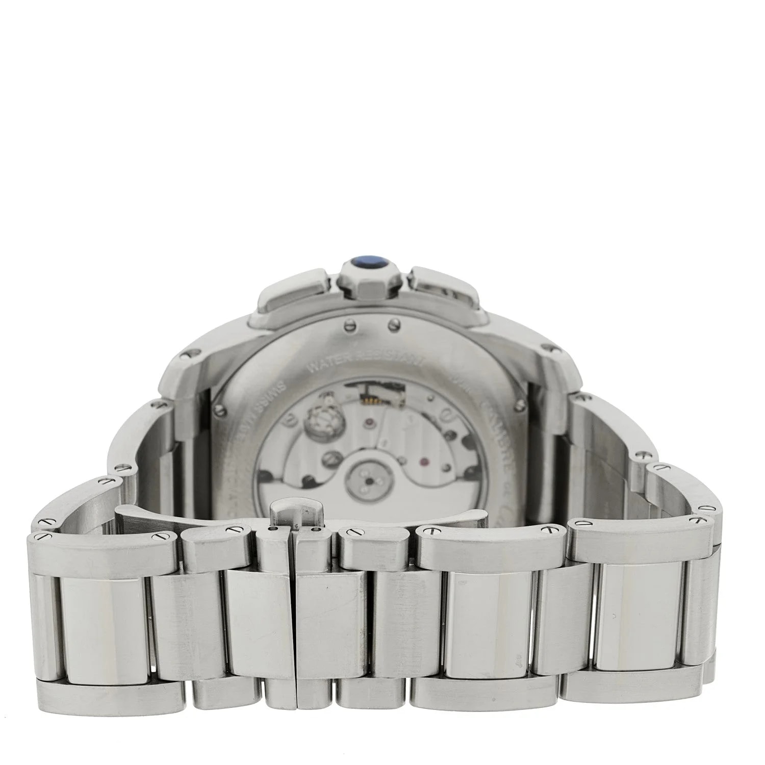Stainless Steel 42mm Calibre de Cartier Chronograph Automatic 3