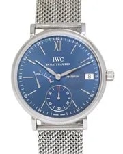 IWC — IWC Portofino 5101 Steel Eight Days Blue Dial 45mm Manual IW510116 — Watch — resale