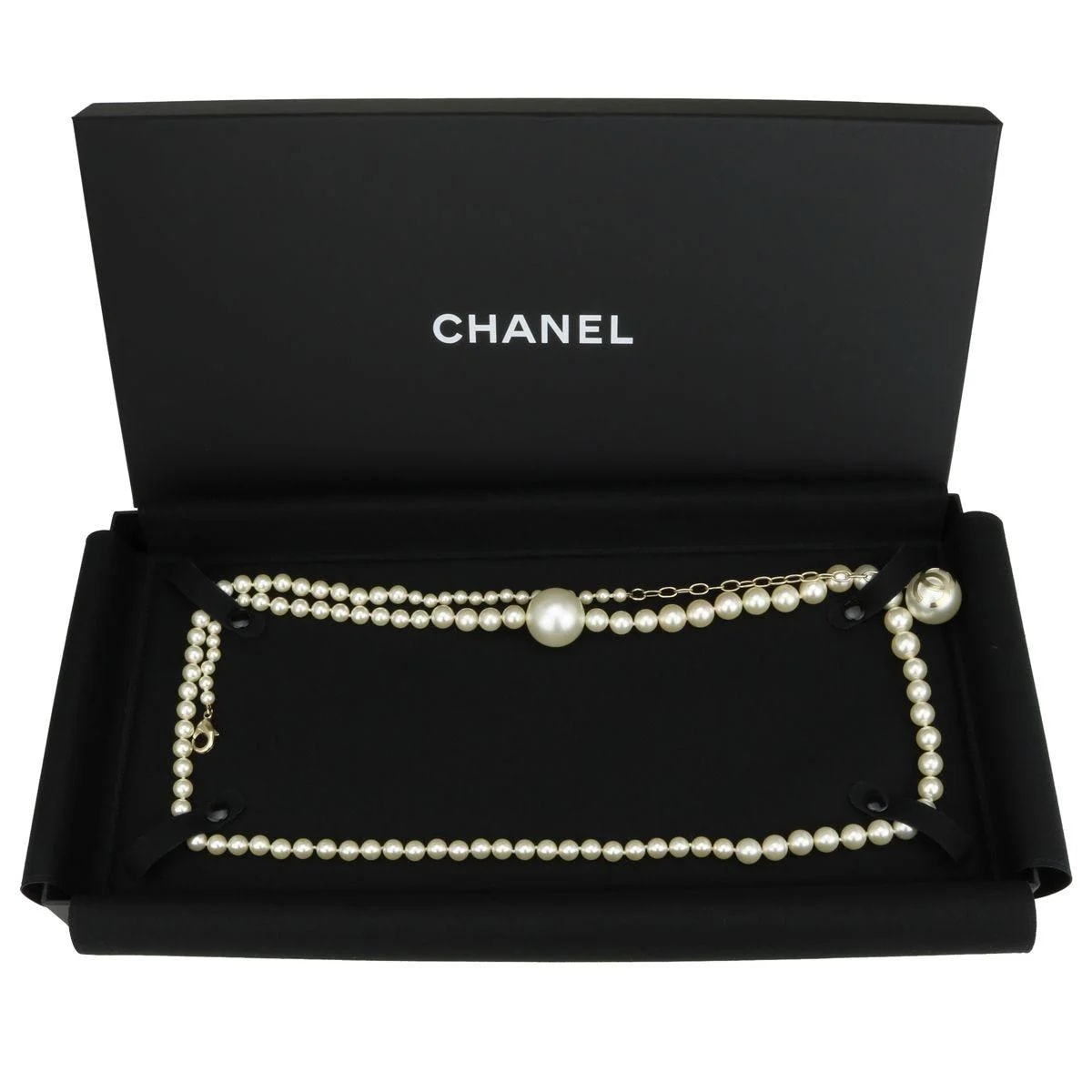 Chanel — Chanel Faux Long String — Jewelry — resale
