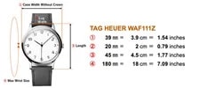Near *Tag Heuer Aquaracer WAF111Z.BA0801 Alarm Quartz From Japan 2