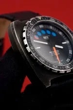 Heuer Regatta Timer PVD Coated #134.601 2