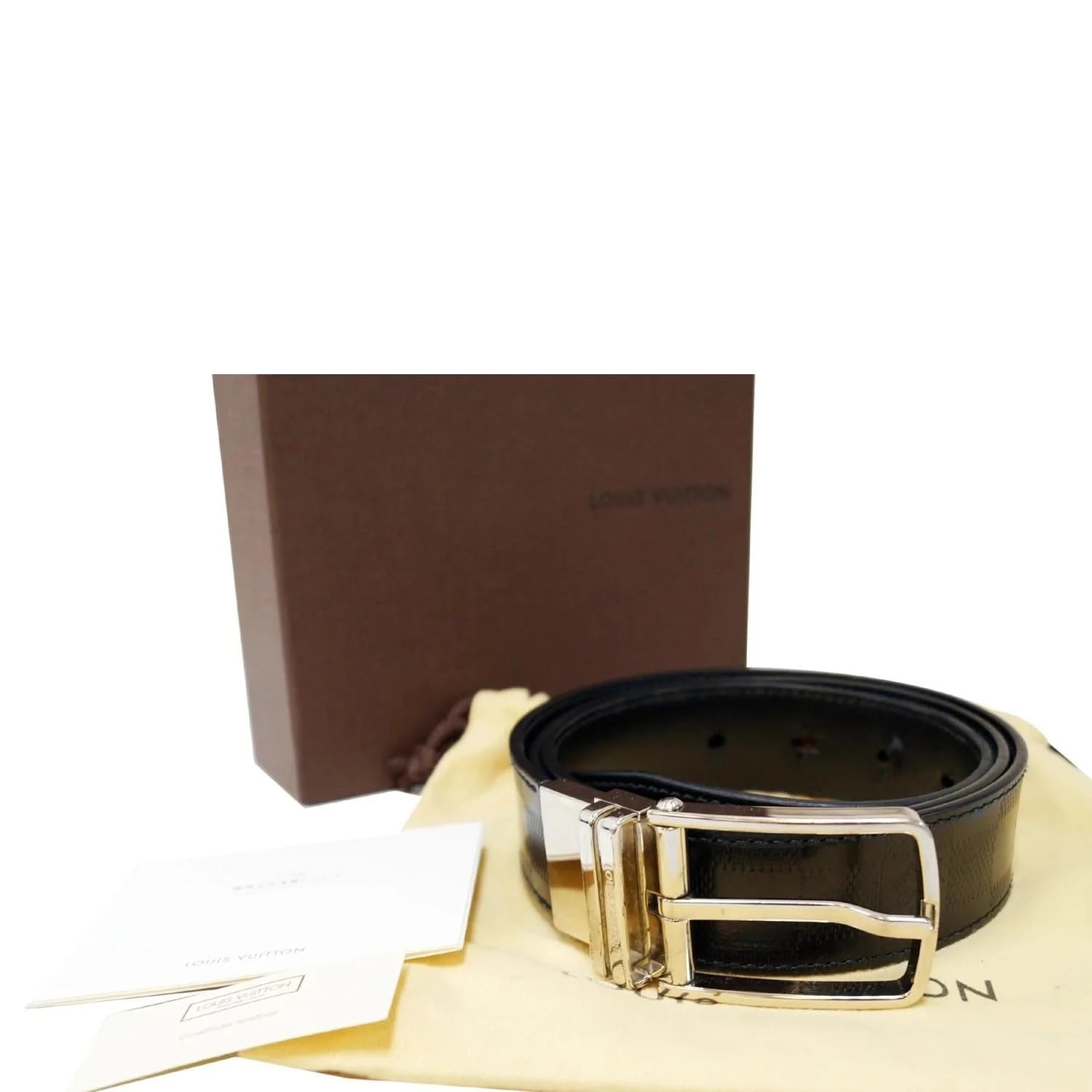 Louis Vuitton — Louis Vuitton Infini Ceinture Bosron Belt — Accessory — resale