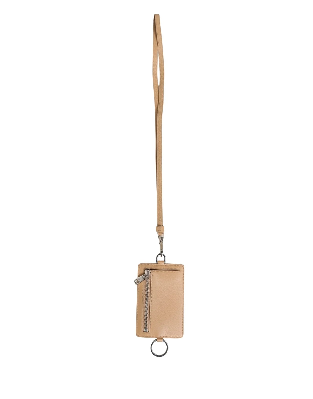 Dolce & Gabbana Logo Embossed Lanyard Card Holder Wallet 4