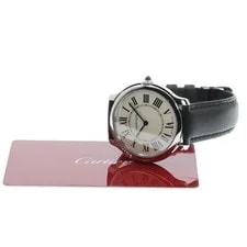 Cartier — Cartier Ronde Manhattan WSRN0031 36mm SS Silver #C17301 — Watch — resale