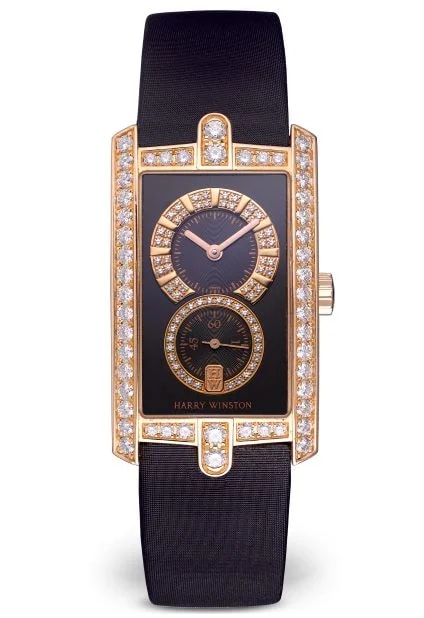 Worldofluxuryus — Harry Winston Avenue 18K Yellow Gold & Diamonds — Watch — resale