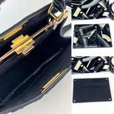 Fendi Peekaboo I See U Medium Printed Satchel Ebay Live 3