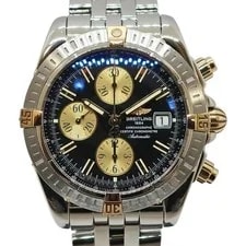 Breitling — Breitling Chronomat Evolution Bicolo Steel & Yellow Gold Black Dial — Watch — resale