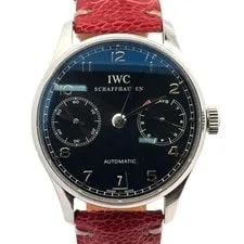 IWC — IWC Portuguese 7 Days Black Dial IW500109 42mm — Watch — resale