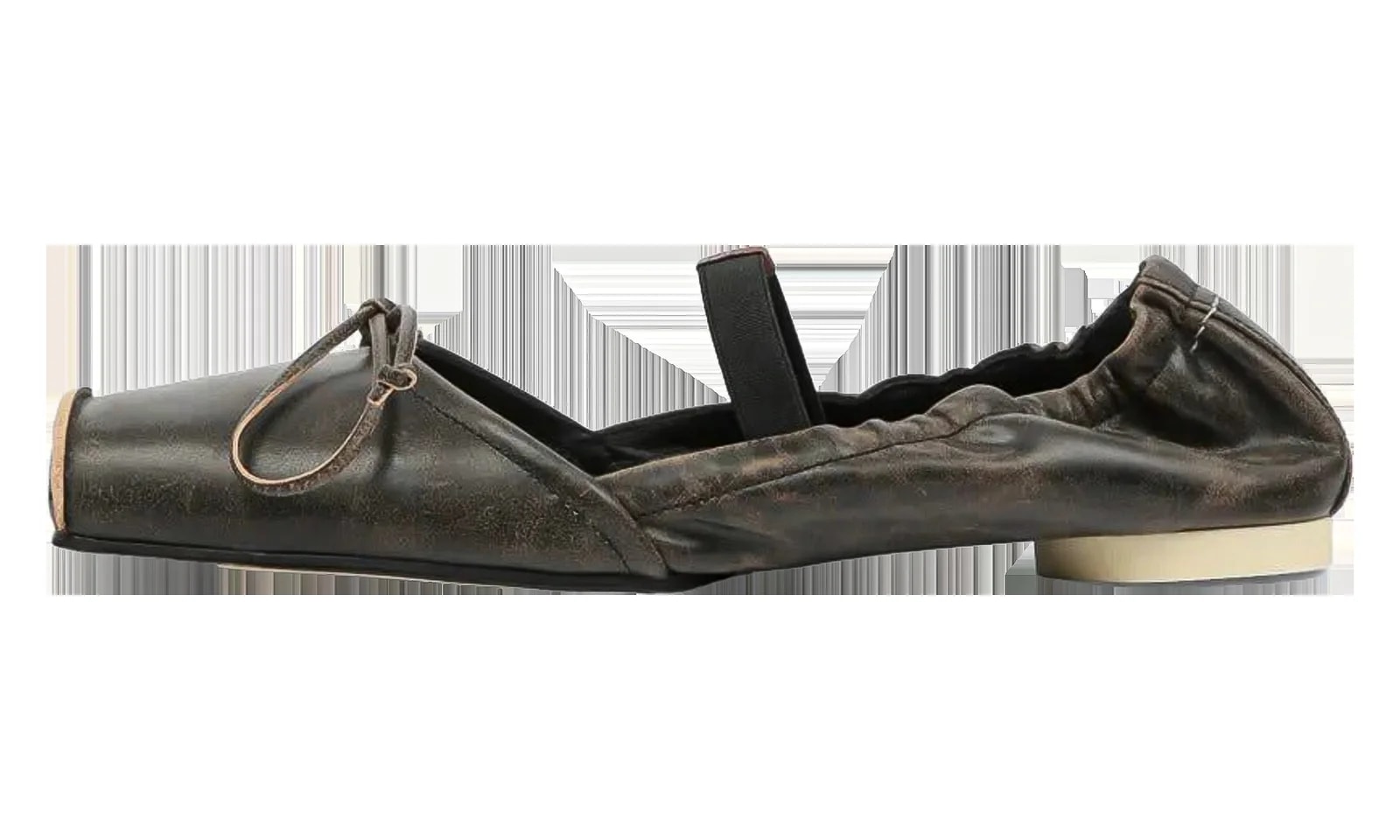 Square-Toe Ballerina Flats Wmns " / Doe " S66WZ0037 P7706 HB495 3