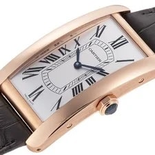 Cartier Tank American LM WGTA0134 Pink Gold 44.4mm Automatic 1989 #KMW3093 2