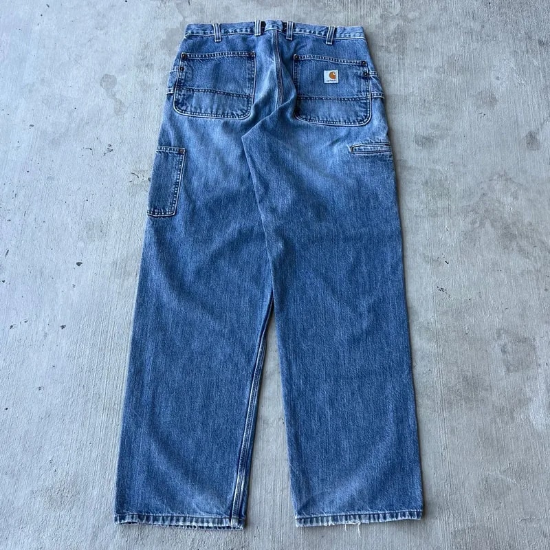 Carhartt denim work wear jeans carpenter pants — Clothing — resale