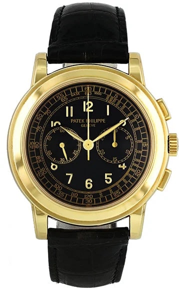 Worldofluxuryus — Patek Philippe Complicated Chronograph 18K Yellow Gold Watches — Watch — resale