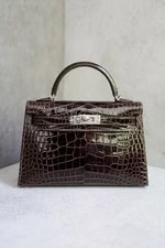Hermès Kelly Sellier Mississippiensis Lisse PHW G Stamp 3