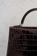 Hermès Kelly Sellier Mississippiensis Lisse PHW G Stamp 4