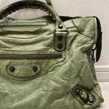 Balenciaga the City 2way 115748 With Dust & Strap 4